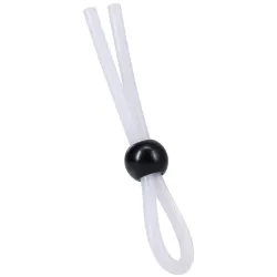 RockSolid by Doc Johnson Cockring Lasso Single Blanc